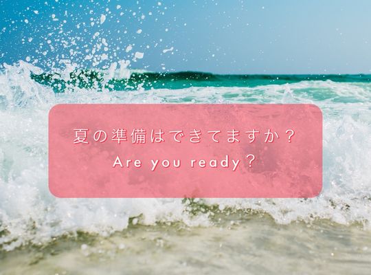 夏の準備